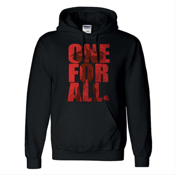 My Hero Academia All Might One For All Sudadera con Capucha de Color Negro para Adultos Unisex